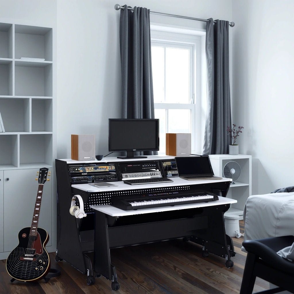 Musiea EX88 Series 88 Keys Music Recording Studio Desk Workstation - Musiea Studio Desks & Workstations