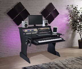 Musiea BE200 Series Music Recording Studio Desk Workstation w/2 x 4U Rack - Musiea Studio Desks & Workstations