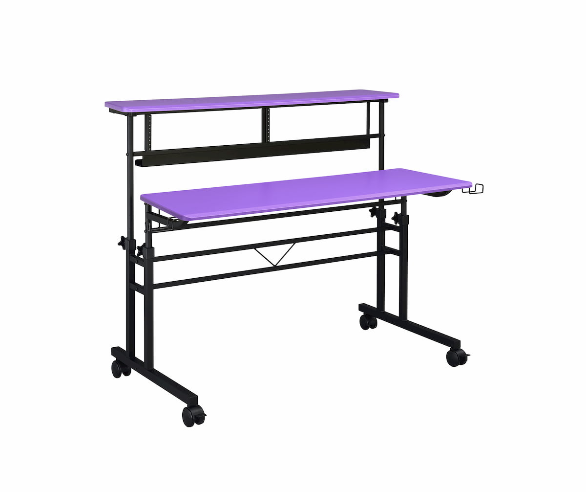 height adjustable studio desk